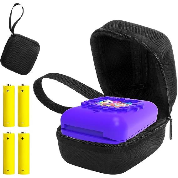 

Hzycwgone Travel Case for Bitzee, Interactive Toy Digital Pet,Hard Carrying Cover Bag w/Mesh Pocket for Bitzee Virtual Electronic Pets &