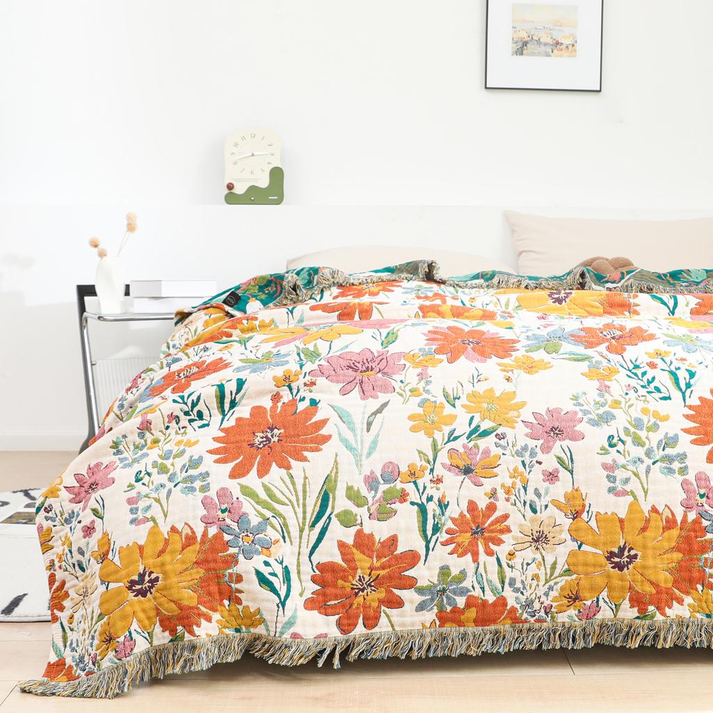 Soft Bohemia Cotton Blanket And Bedspread Home Aesthetic Sofa Towel Nap Throw Blanket Bed Cover Summer Cool Bed Sheet