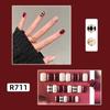 Frühling und Sommer Wind Tragen Nagel Reiner Wunsch Nagelpflaster Aufhellend Abnehmbares Nagelstück Langes und kurzes Nagelstück Fertigprodukt