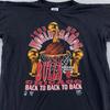 Maglietta Vintage Chicago Bulls Taglia L Nera Campioni del Mondo NBA Basketball 1993 Anni '90
