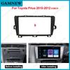 9 Inch Car Radio Fascia Panel for TOYOTA Prius 2010-2013 Left Black Stereo Frame