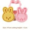 Straykid Kpop Skzoo Cartoon Biscuit Mold Cute Kitchen Accessory Press Seal Baking Tool Ideal Stray Gift 3D Kid Friendly Entertaining Fun Play Safe