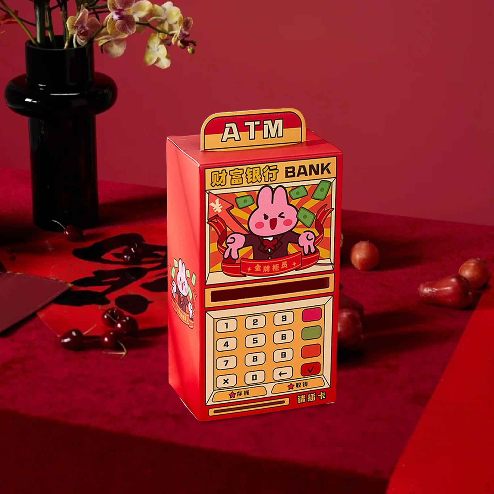 

1 Red Envelopes Chinese Year Hongbao Horse Gift Package Creative Pull-Out Paper Design for Bunny