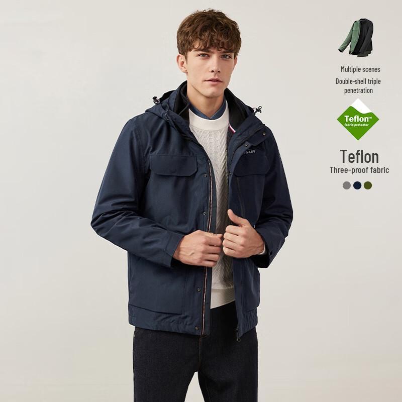 Navigare Men's Short Casual Jacket