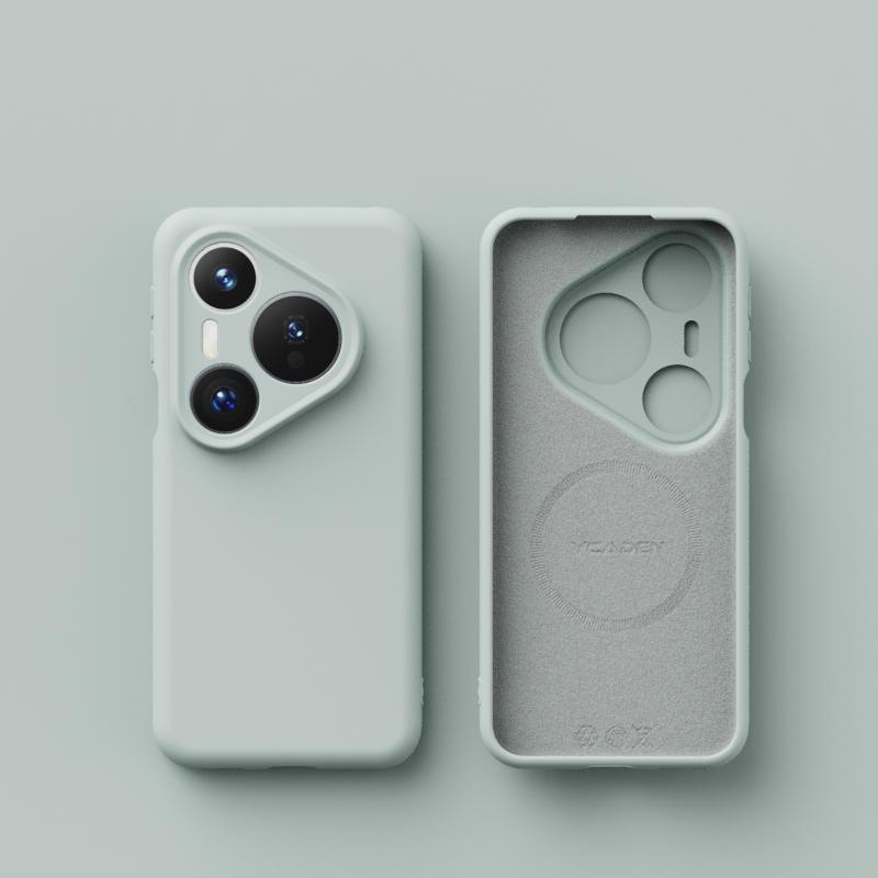 Soft Silicone Magsafe Magnetic Phone Case For HuaWei Pura 80 70 Mate 80 70 Air 60 50 Ultra Pro Max Frosted Wireless Charge Cover