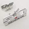 3D Metal Car Sticker 5.0 COYOTE V8 Logo Badge Rear Trunk Fender Side Emblem For Ford Mustang GT500 Cobra Focus Mondeo Accessorie