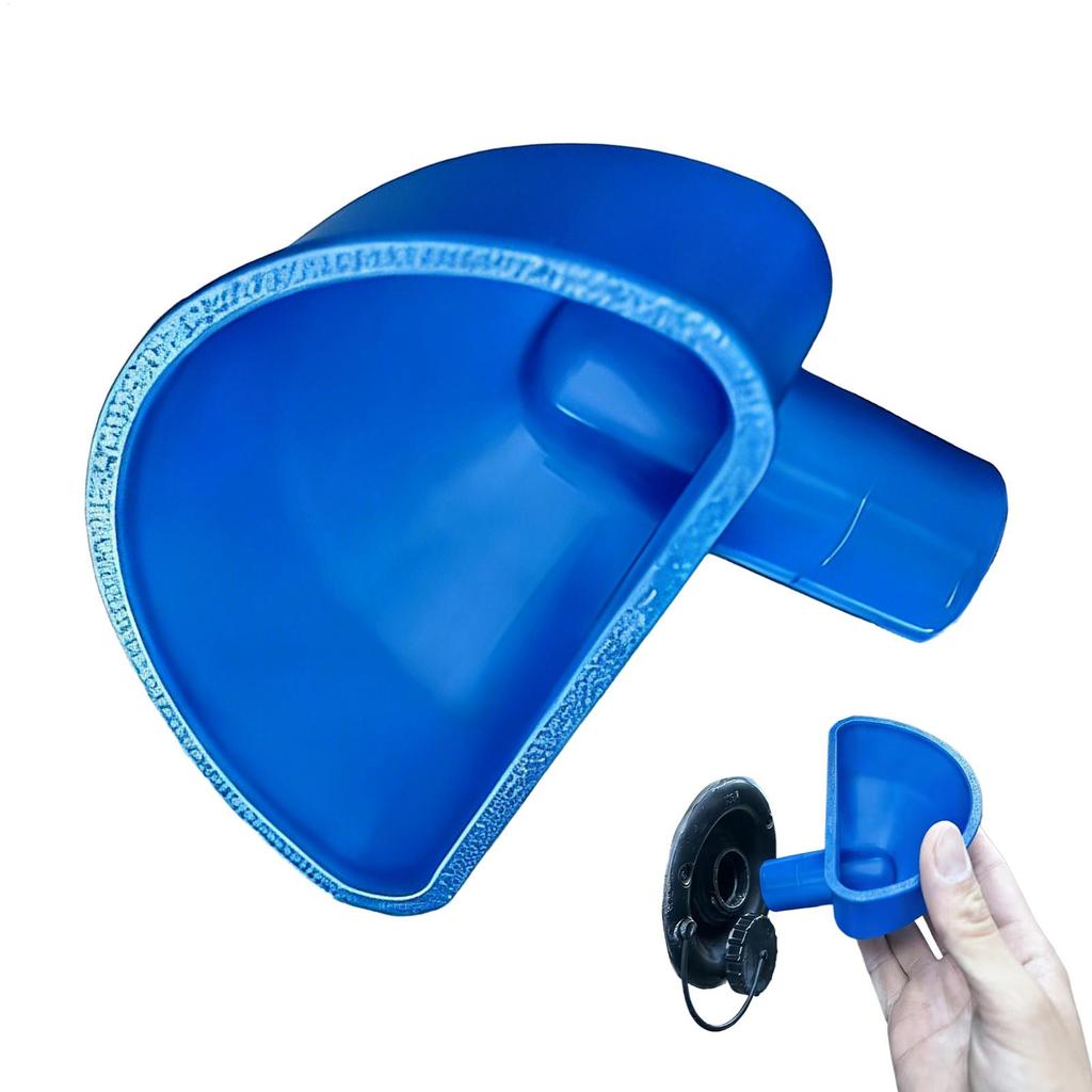 RV Water Tank Filling Funnel 3D Printed Water Filling Funnel Water Funnel Anti-Spill Wide Mouth Filler for Trailer Van Motorhome