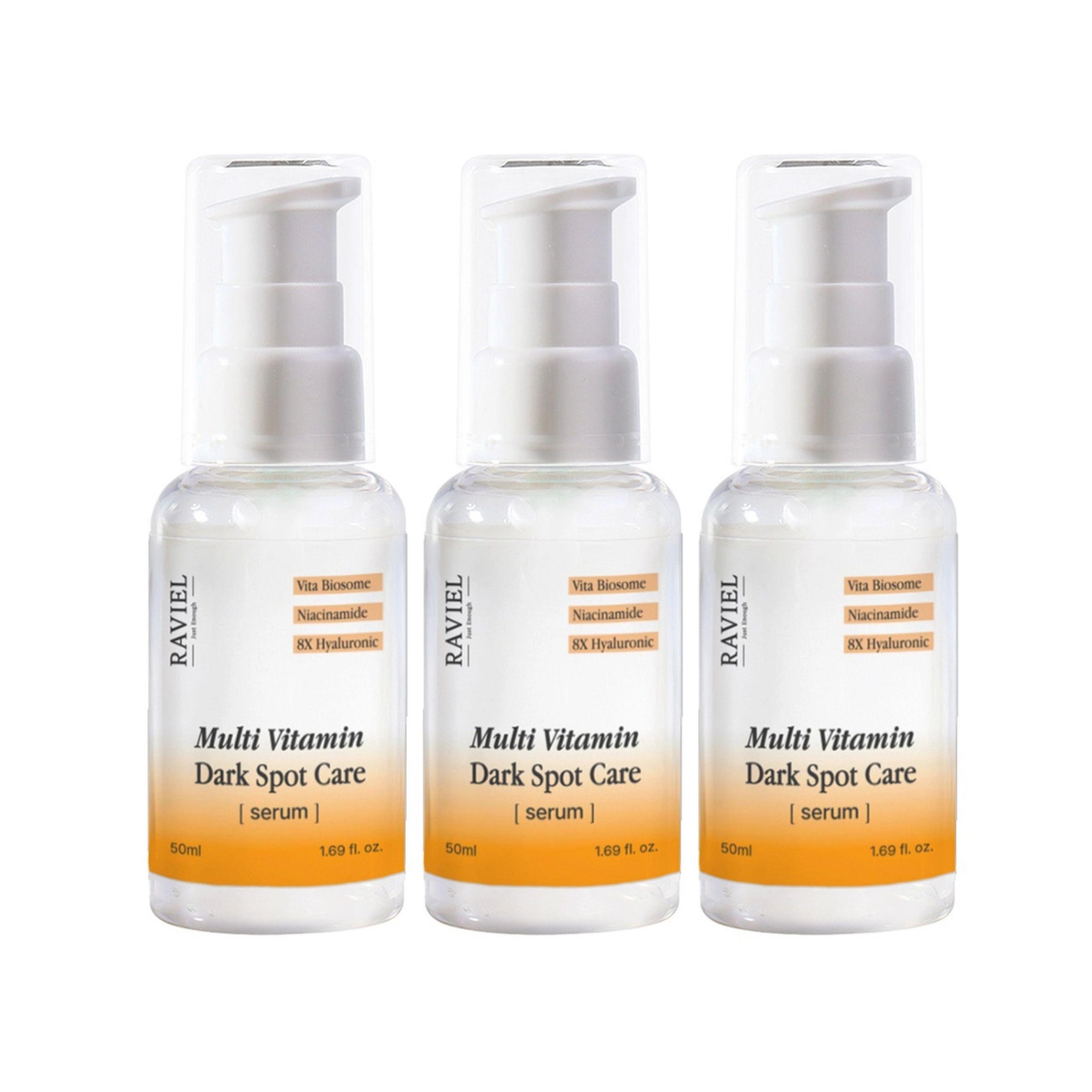 Raviel Multi Vitamin Blemish & DarkSpot Care Serum 50ml x 3