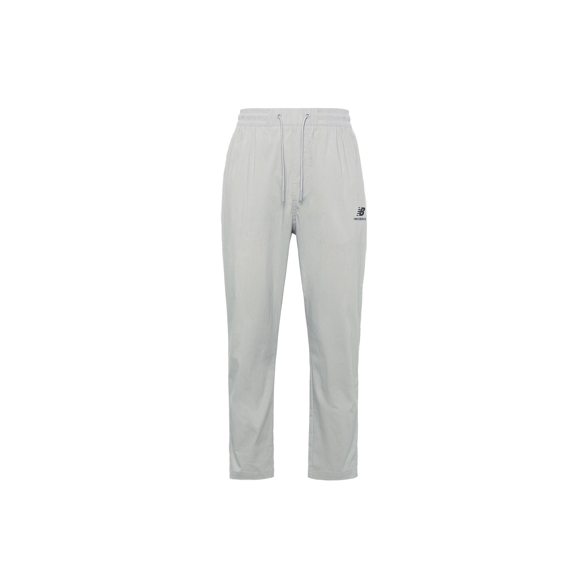 New Balance Logo Knit Sweatpants Asia Sizing Grey Men s AMP23310-NTP S
