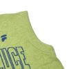 Fila Fusion Letter Print Loose Sleeveless Knit Top Women tops Peach-Blossom-Yellow T11W346401F-YE