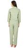 Bimba Womens Cotton Night Wear Printed Pajama Set Full Sleeve Shirt with