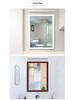 Framed Wall-Mounted Minimalist Vanity Mirror for Bathroom and Dorm
