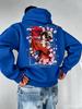 Men's Outdoor Sport Japanese Style Grillo and Cherry Blossom Patterned Print Autumn/Winter Fashionable Style