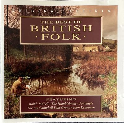 CD VARIOUS - The Best Of British Folk TRTCD156 Kaz Records 1994 UK World Music Used