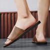 Fashion New Summer Men's Slippers Trendy Minimalist Daily Style Outdoor Leisure Street Walking 38-48 Breathable and Comfortable Shoes