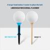 Flexible Plastic Golf Practice Equipment  Plastic Golf Tees Step Down Golf Accecory for Improved Game Experiences