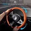 For Honda TYPE R Accord Civic HRV CRV CITY Jazz Pilot Odyssey Spirior FIT Ultra Thin 8D Nappa Leather Car Steering Wheel Cover