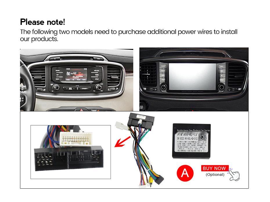 Kia Sorento 2014-2017 Android Wireless Navigation System