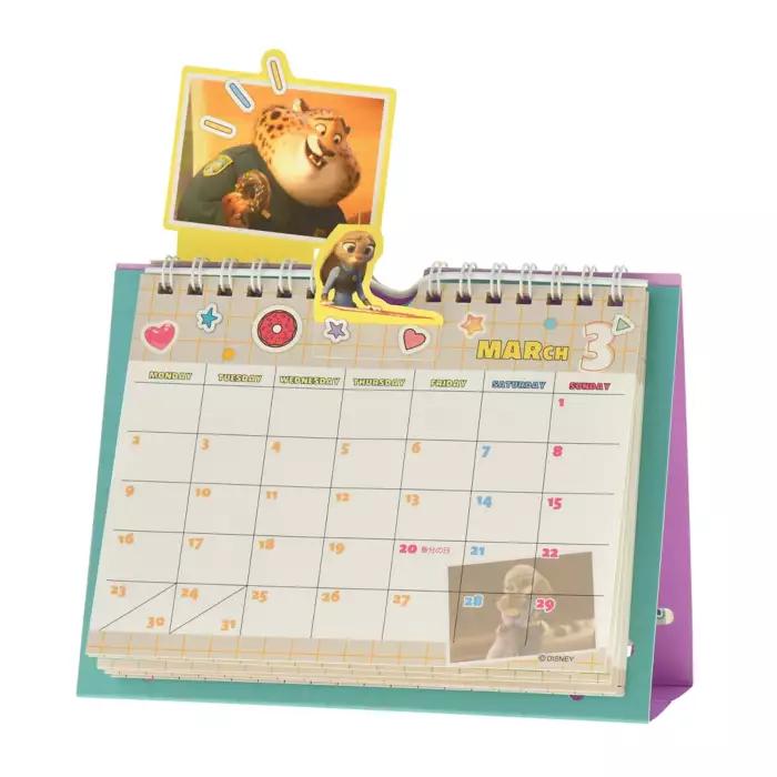 Disney Zootopia Pop-Up Desk Calendar Memories 2026 Japan NEW