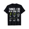 Men's & ' Football Fan T-Shirt - "Things I Do In My Spare Time" Soccer/ Logo-Inspired Design, Oversized Unisex Fit (Go Up a Size), Casual Round Neck