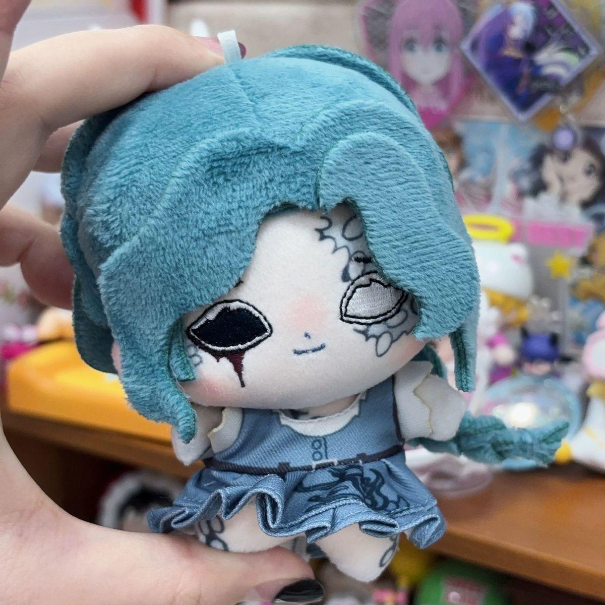 10cm Spiel Identity V Fischerin Grace Plüschtier Stoffpuppe Dekorative Rucksackanhänger Schlüsselanhänger Puppe Plüschtiere Geschenke