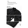 ROMON Men's Casual Baseball Collar Padded Jacket