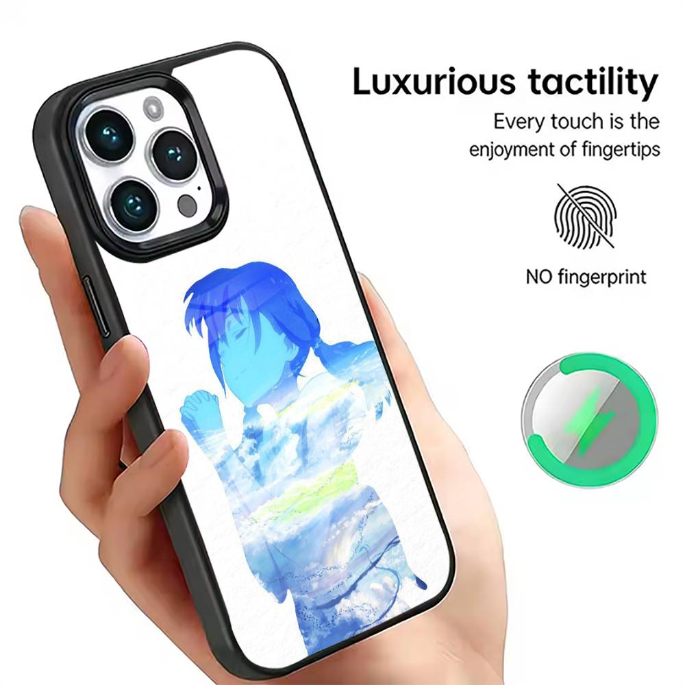 

Weathering With You Phone Case For iPhone17,16,15,14,13,12,11 Plus,Pro Magnetic For Magsafe Wireless Charging iPhone17Pro