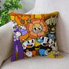 Cartoon C-Cupheads Classic Pillow Anime Pillow Sofa Bed Head Pillow Cover Cushion Cover 45X45 Cm Fashion