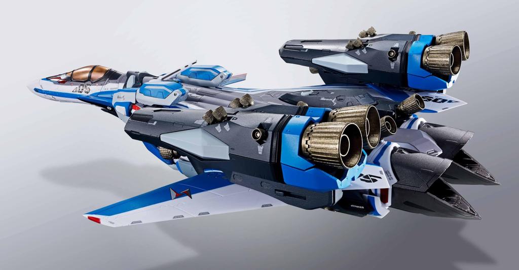 TAMASHII NATIONS DX Chogokin Macross Delta Super Siegfried Immelman Revival 260mm Painted Movable Figure VF-31J (Hayate Machine) Ver. Approx.