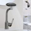 4 Modes Gray Kitchen Faucet Waterfall Stream Sprayer Head Sink Mixer Water Tap Accessories Chrome Hot and Cold Kitchen Faucet