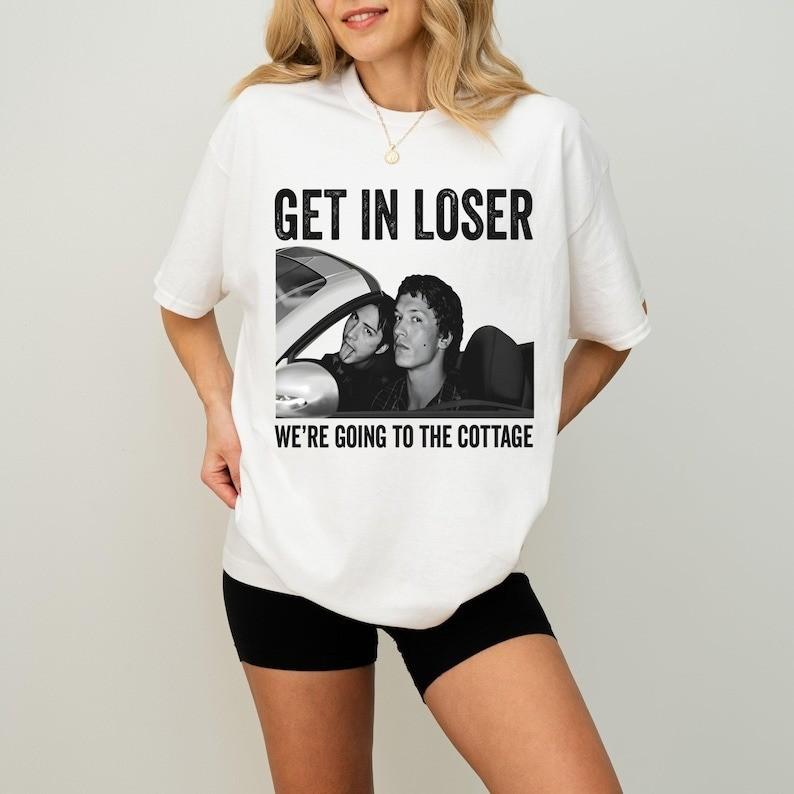 Heated Rivalry Get In Loser We039Re Going to the Cottage T-Shirt Unisex T-Shirt M