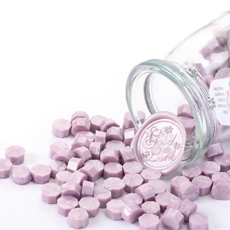  150pcs Octagonal Wax Seal Stamps Scrapbook Material Sealing Wax DIY Craft Decoration Birthday Wedding Stamp