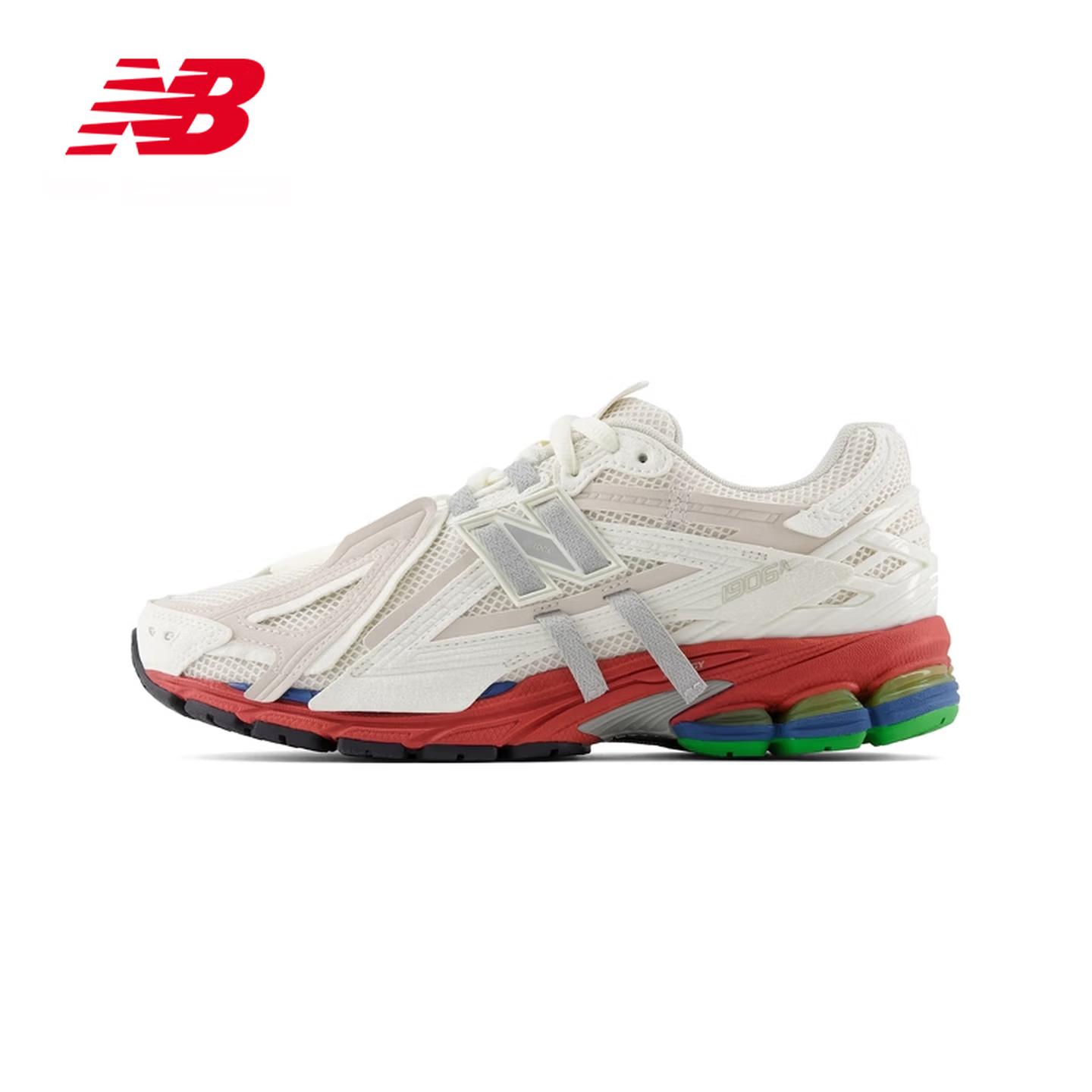 

Спортивне взуття NEW BALANCE для чоловіків та жінок, Класичне та універсальне, Повсякденне та модне, M1906AB 38.5 білий