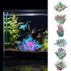 Seeanemonen-Dekorationen für Aquarium Seeanemonen-Ornamente Silikon für Aquarium Künstliche Aquariumdekorationen für Süßwasser