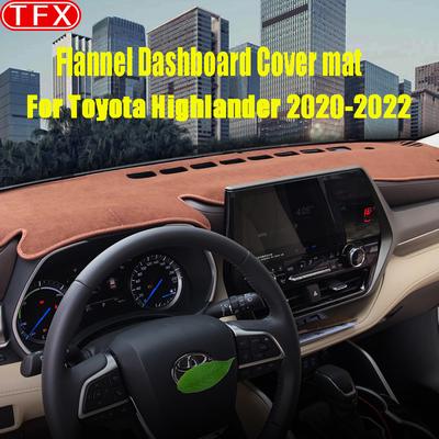 Dla Toyota Highlander Kluger XU70 -2022 akcesoria do deski rozdzielczej pokrywa deski rozdzielczej samochodu mata antypoślizgowa podkładka przeciwsłoneczna Dashmat