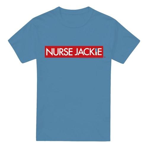 Nurse Jackie Herren Logo T-Shirt