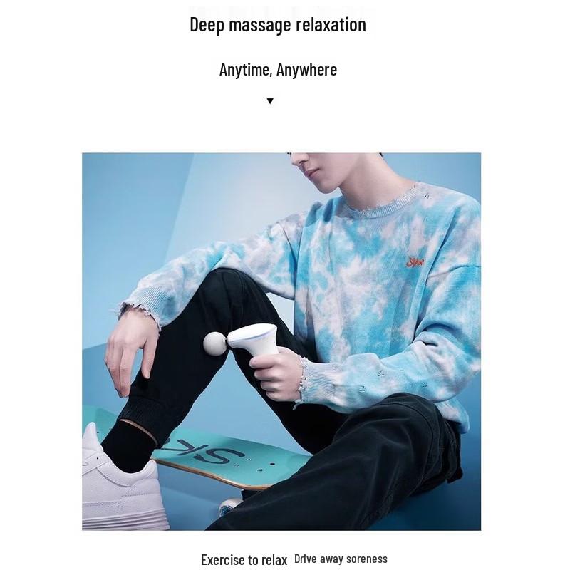 SKG F5 Mini Fascia Gun with Heat Compress CN plug (adapter included)