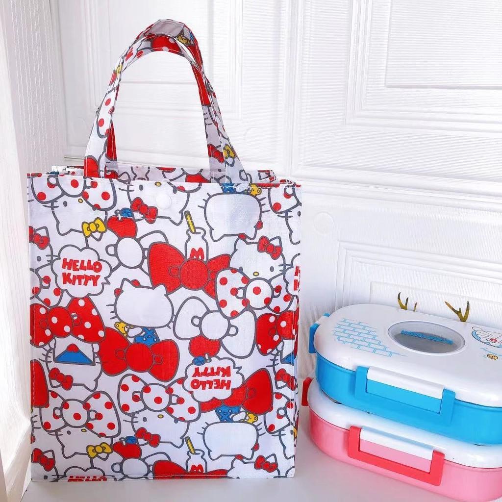 Pokonyan Chan Shin Cartoon Lunch Box Bag With Multipurpose Storage For Use Daily