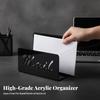 Desktop Mail Organizer Compact Envelope Holder Space-Saving for Study Table