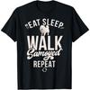 Eat Sleep Walk Samoyed Repeat Samoyed T-Shirt