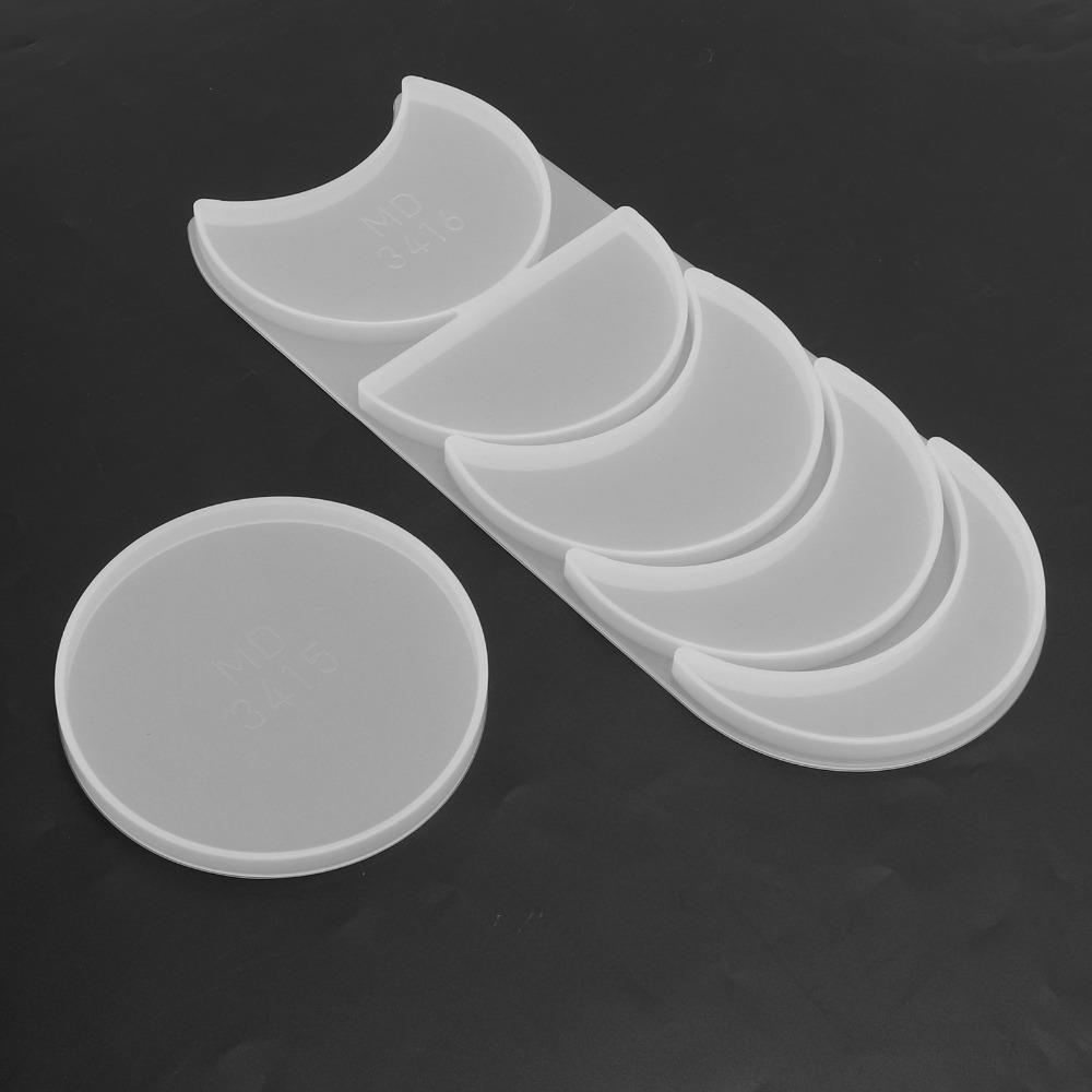 2pcs Silicone Lunar Silicone Mould Easy Demoulding Moon Phase Resin Mould Resin Jewelry Making