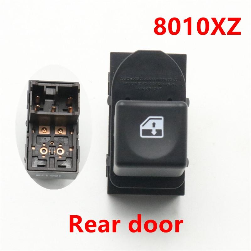 Переключатели стеклоподъемников салона автомобиля, передний левый/правый электрический переключатель стеклоподъемника для JAC J3 8010XZ Rear door