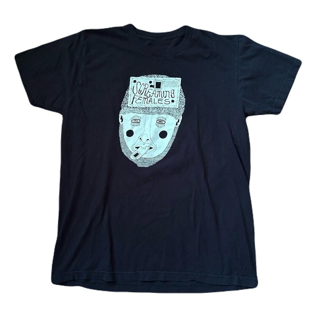 2000s Screaming Females Alternative Indie rock band T-Shirt Full Size BO826 Unisex T-Shirt Graphic Tee XXL