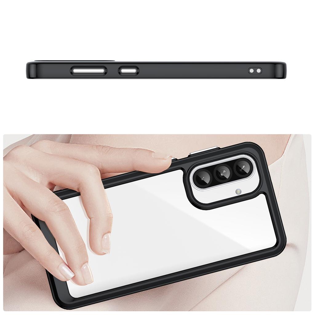 Samsung Galaxy A26 Outer Space Case with Flexible Frame - Black