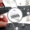 Punk Studs Handmade Craft Decoration Metal Studs Kit For Jackets Shoes Belt Bags Dog Collars Pants Jeans Down Jacket
