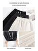 Chenille Lambswool High Waist Wide Leg Pants Women - Autumn/Winter Slimming Warm Straight Leg Pants