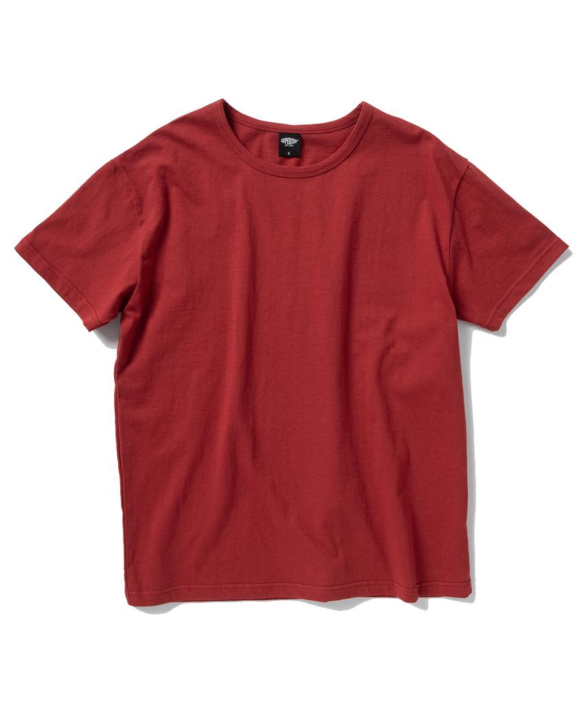 SUPERSUB Essential Standard Color Short Sleeve T-Shirt - Red