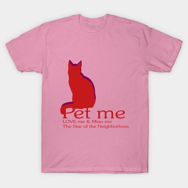T Shirt Women Pet Me Harajuku Print Kawaii Tshirt Summer Short Sleeve Female T-Shirt Top Tee