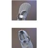 Girls' Princess Shoes Soft-Sole Non-Slip Leather Shoes, Breathable Mesh Hollow-Out Casual Shoes for Toddlers
