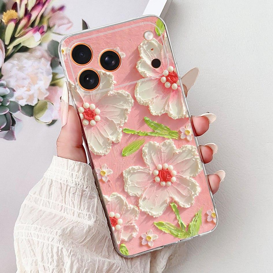 Für iPhone 17 Pro Max Hülle Coole Drachen Löwen Katze Cartoon Weiches Silikon Handy Rückseite auf iPhone 17 Pro iPhone17 17Pro Schutz